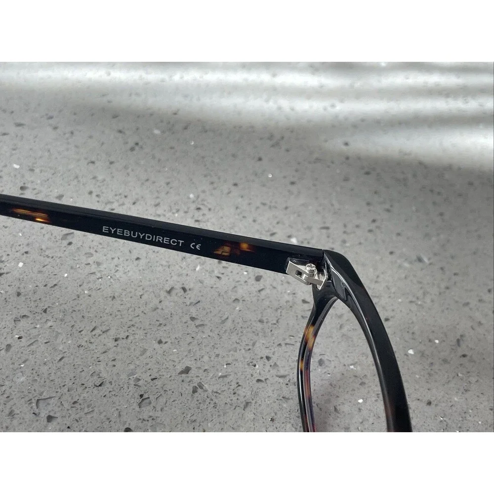 Eyebuydirect Opal 53-17-140 4 Acetate Eyeglasses FRAMES ONLY Full Rim Tortoise